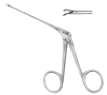Micro Ear Polypus Forceps 0.8 x 4.0mm 8cm/3 1/4"