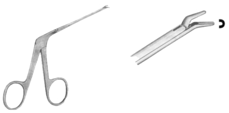 Mc Gee/Fisch Wire Closure Forceps 8cm/3 1/4"