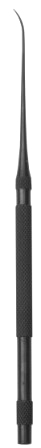 Cawhorne Stape Hook No. 4, Double Curved (Black Finish), 16.5cm/6 1/2"