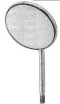 Mouth mirrors, handles