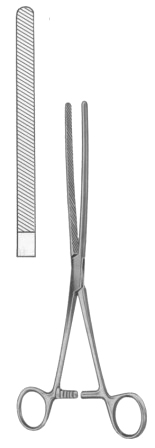 Doyen Intestinal Clamps Forceps BJ Straight 21cm/8 1/4"