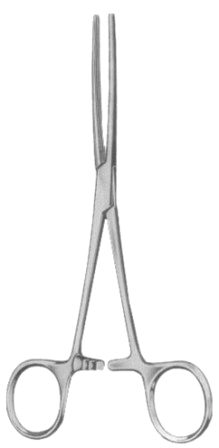 Baby-Kocher Intestinal Clamps Forceps BJ Curved 13cm/5"