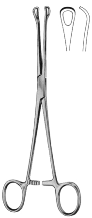 Mayo-Blake Gall Stone Forceps BJ Straight 20cm/8"