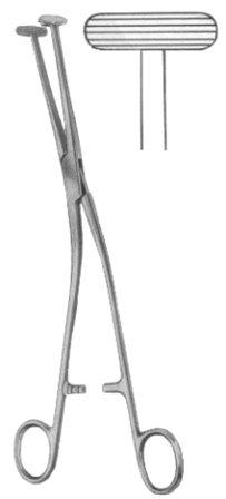 Millin Prostatic Lobe Holding Forceps BJ 23cm/9"