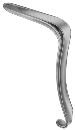 Kristeller Vaginal Speculas Set of 1 Specula + 1 Retractor Fig # 00