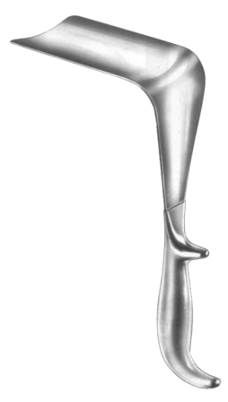 Doyen Vaginal Speculas (Slightly-concave) 115x35mm 24cm/9 1/2" Fig # 3