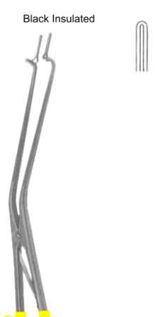 Kogan-Laser Uterine Dilators 28cm/11" Black Insulated