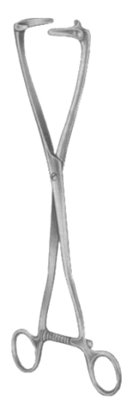 Collin Uterine Elevating Forceps 25cm/10"