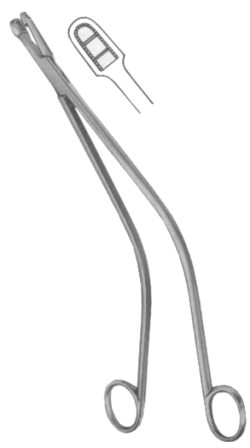 Schubert Cervical Biopsy and Specimen Forceps 26cm/10 1/4"