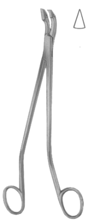 Schumacher Cervical Biopsy and Specimen Forceps BJ 24cm/9 1/2" Fig # 1