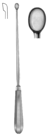 Simon Uterine Curettes 25cm/10" Fig # 5