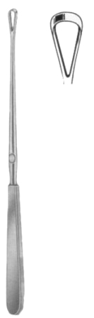Sims Uterine Curettes Blunt    8.5mm 25cm/10" Fig # 2 Rigid