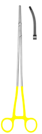 Zeppelin Clapms Slighly Curved 30cm/12" (straight handle with gold ring)