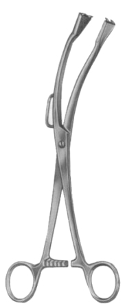 Gauss Scalp Flap Forceps SJ 26cm/10 1/4"