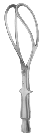 Nagele Obstetrical Forceps 40cm/16"
