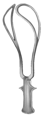 De Lee Obstetrical Forceps 30cm/12"