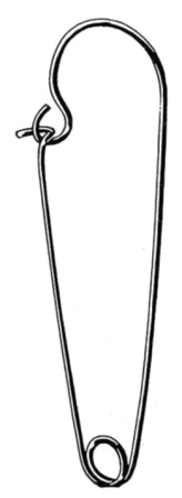 Bunt Safety Clip 12cm