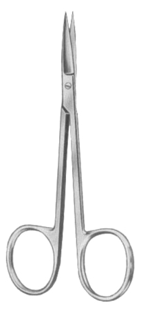 Fine Nail Scissors 10cm/4"(Straight)