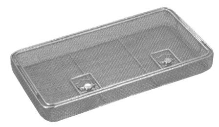 Wire Mesh Tray with Lid 480x250x7mm